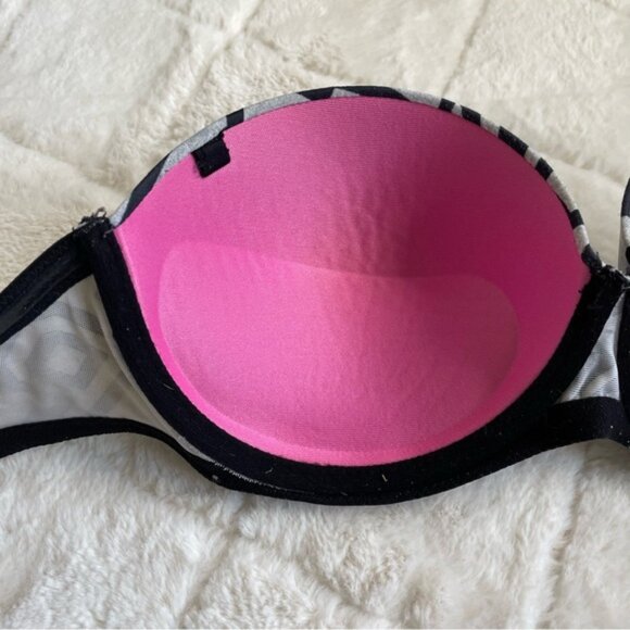 Victoria's Secret PINK | Logo Wear Everywhere Multi-Way Push-up Bra | Size 34D - Picture 8 of 13